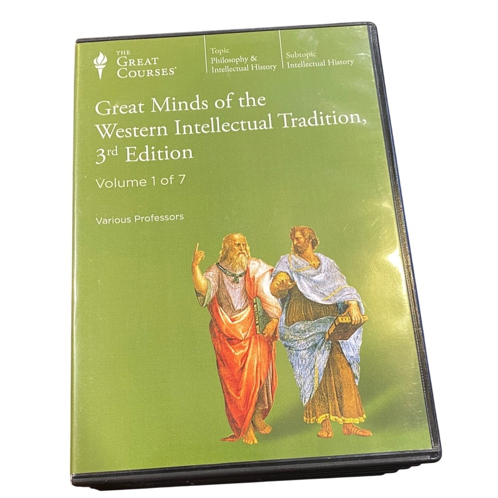 The Great Courses Great Minds of the Western Intellectual Tradition 3rd Ed 7 Vol